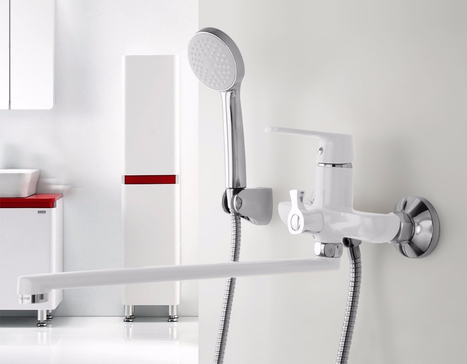 Agrigento Brass Single Handle Bath And Shower Faucet